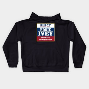 Eddie Ivey Commissioner Dis. 3 - Gold Border Kids Hoodie